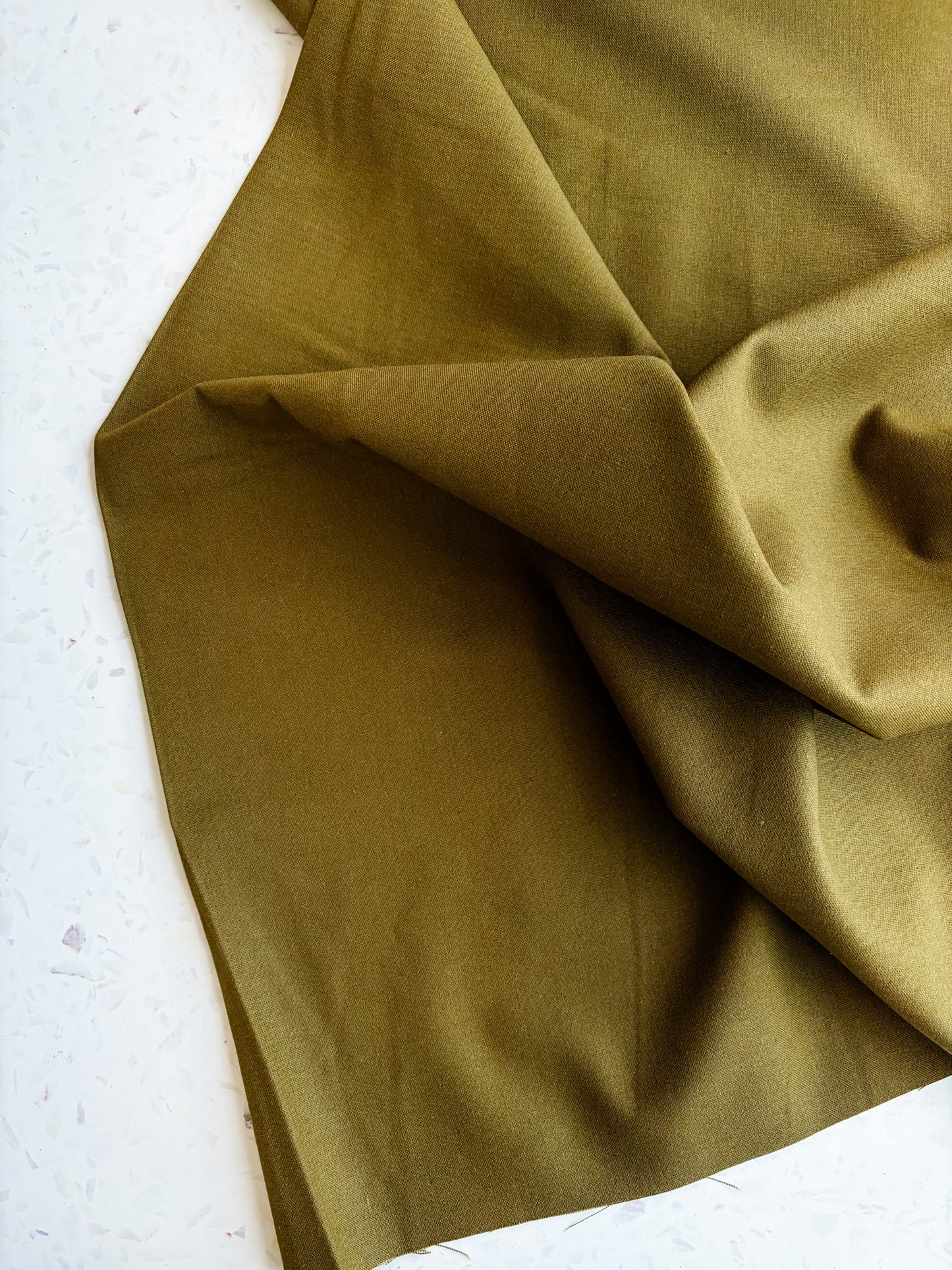 Birchwood Cotton/Linen Blend in Olive