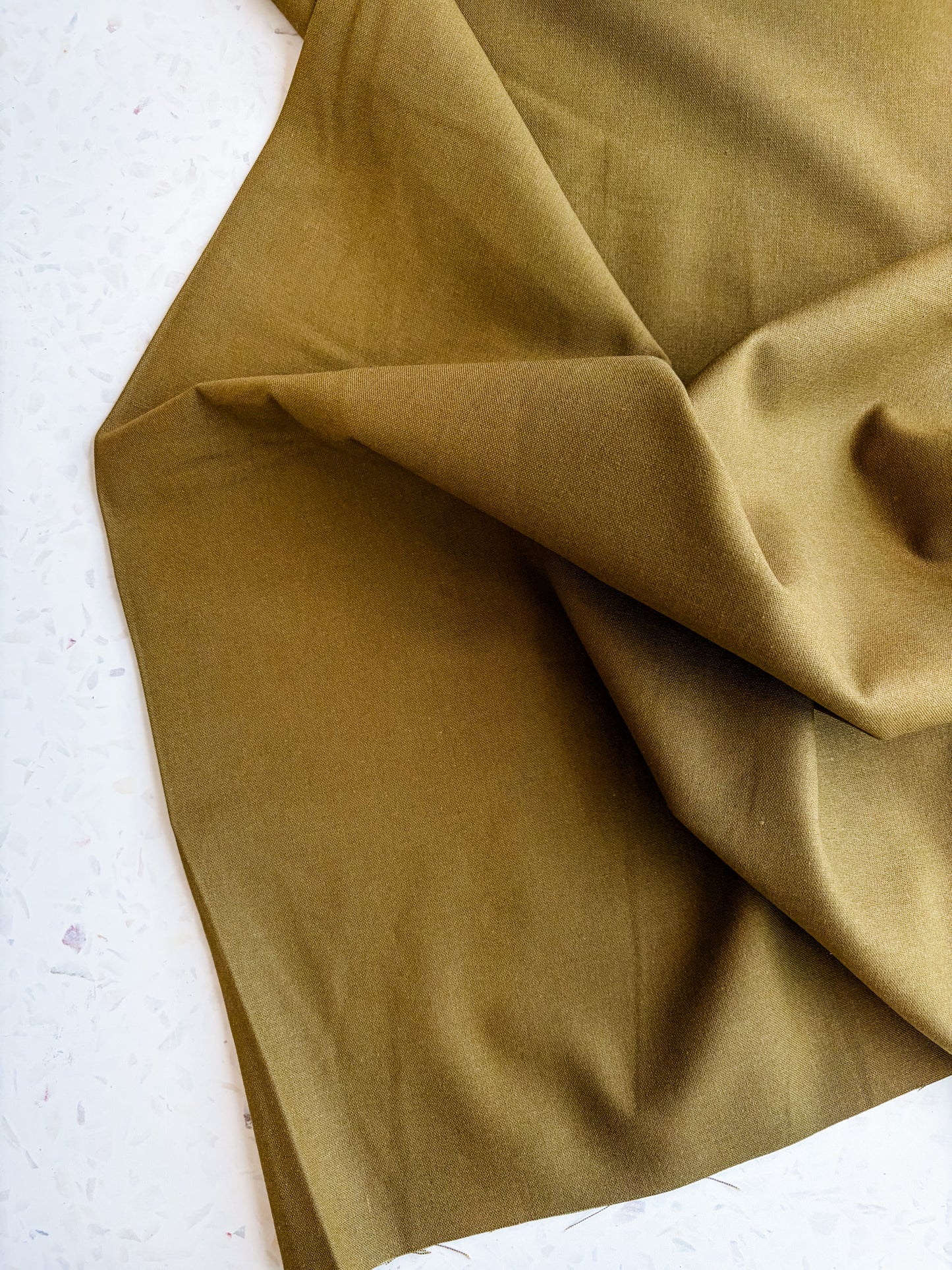 Birchwood Cotton/Linen Blend in Olive