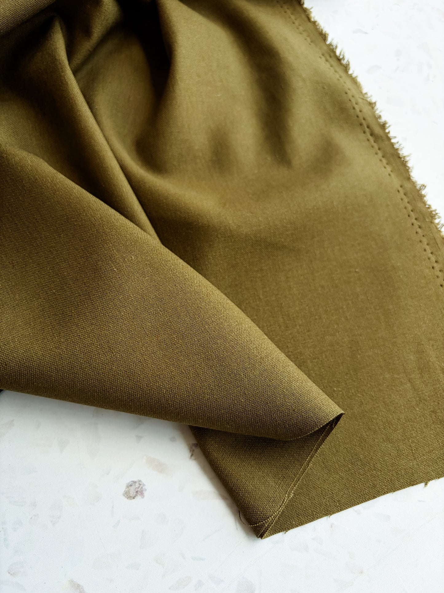 Birchwood Cotton/Linen Blend in Olive