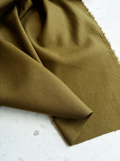 Birchwood Cotton/Linen Blend in Olive