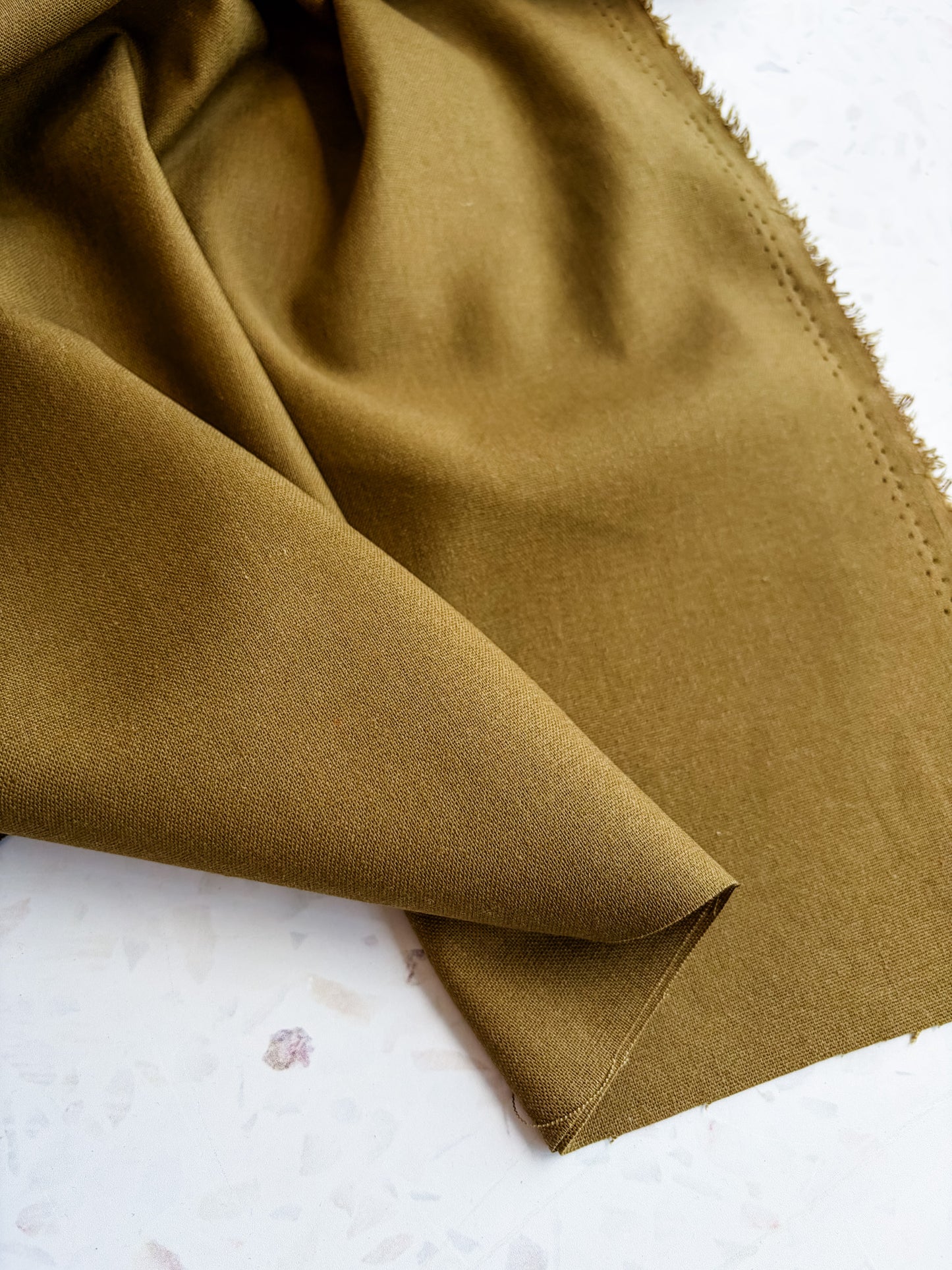 Birchwood Cotton/Linen Blend in Olive