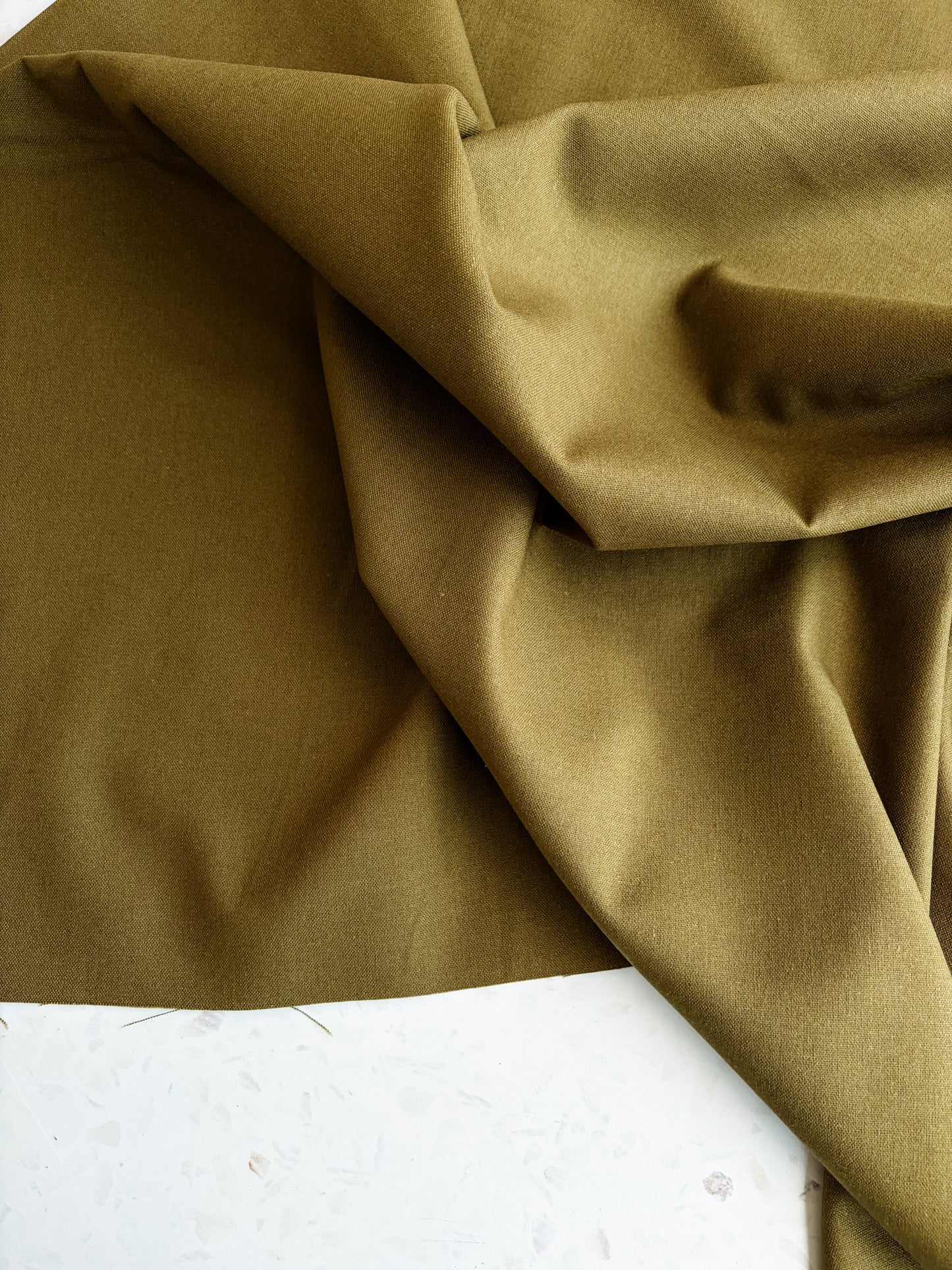 Birchwood Cotton/Linen Blend in Olive