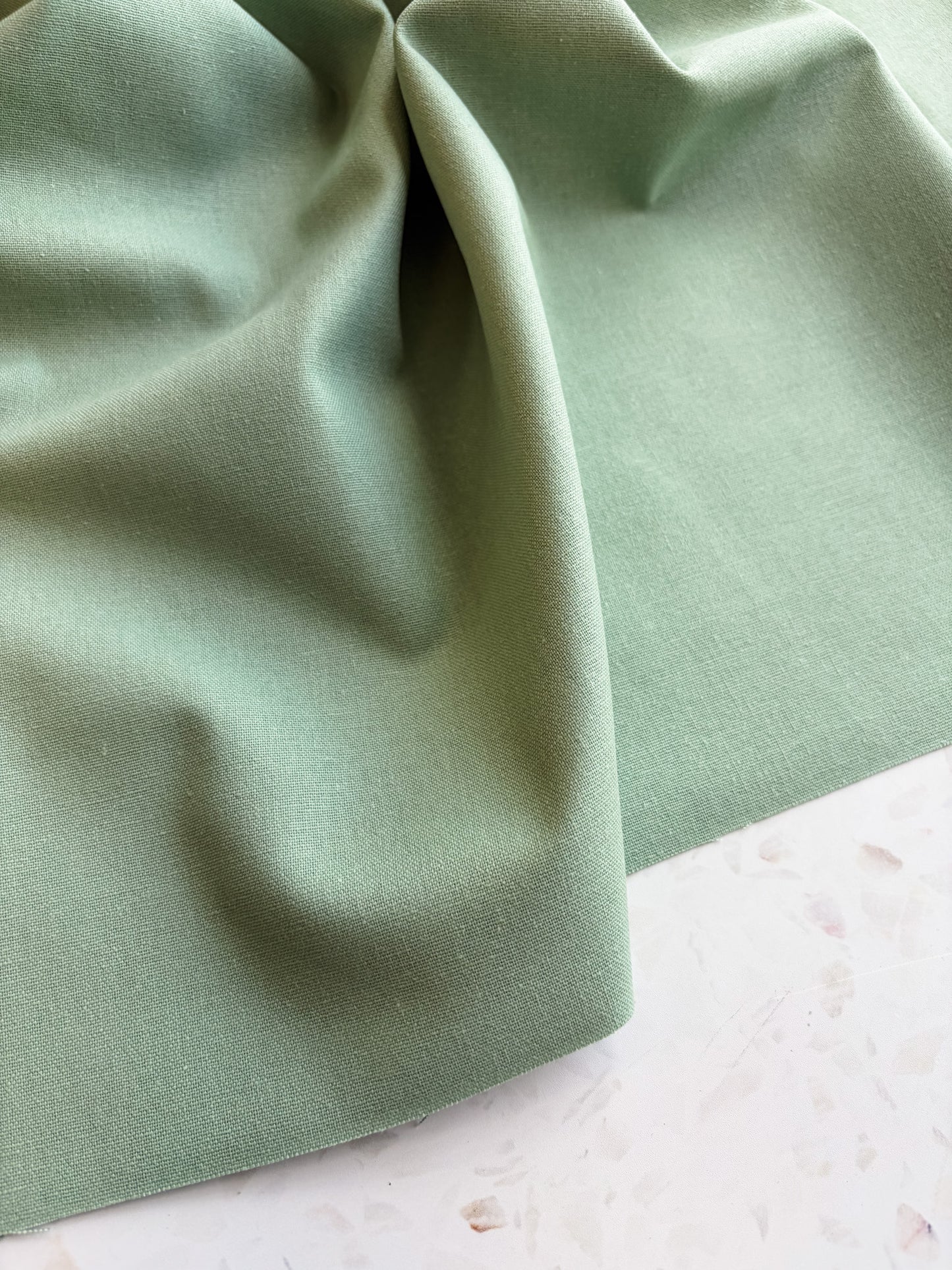 Birchwood Cotton/Linen Blend in Pistachio