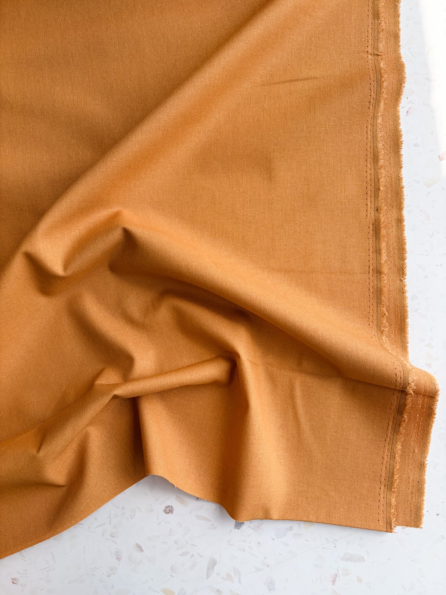 Birchwood Cotton/Linen Blend in Saffron
