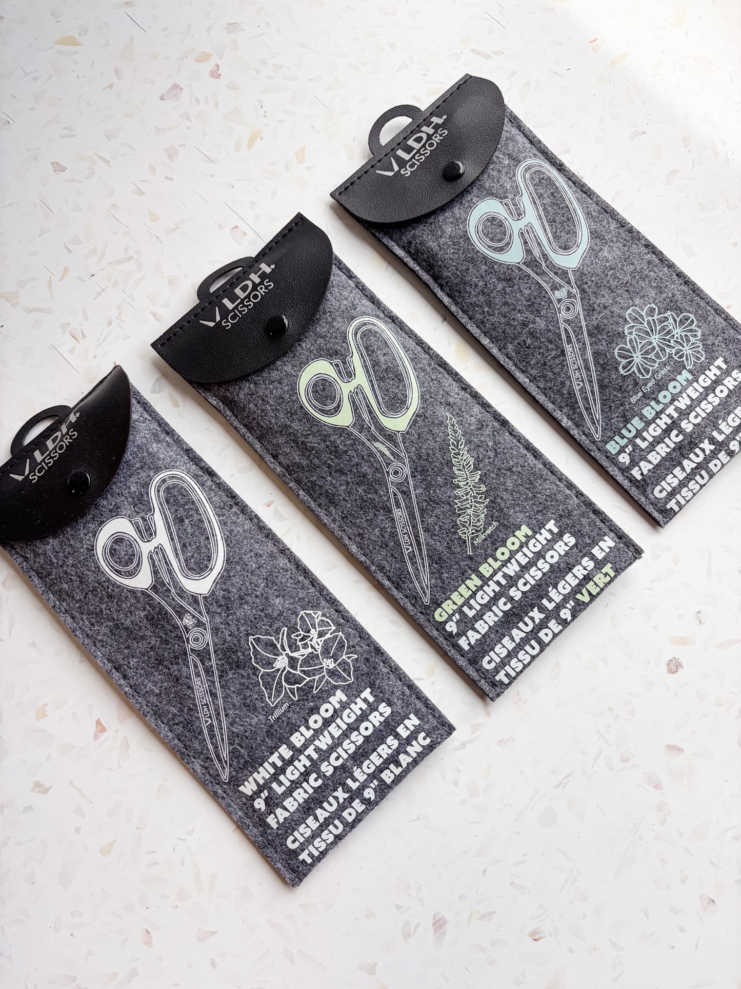 LDH Bloom Series Lightweight Fabric Scissors – 9"