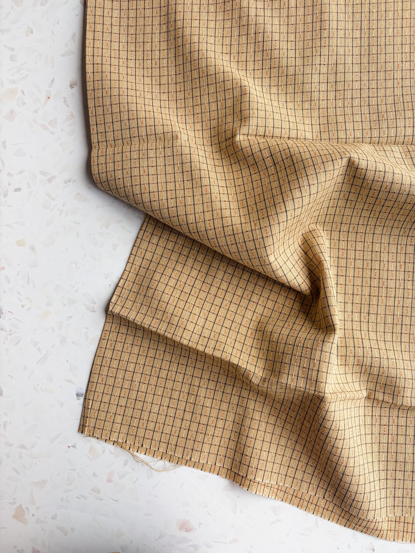 Gathering Cloth Merchant Stripe in Sunwashed