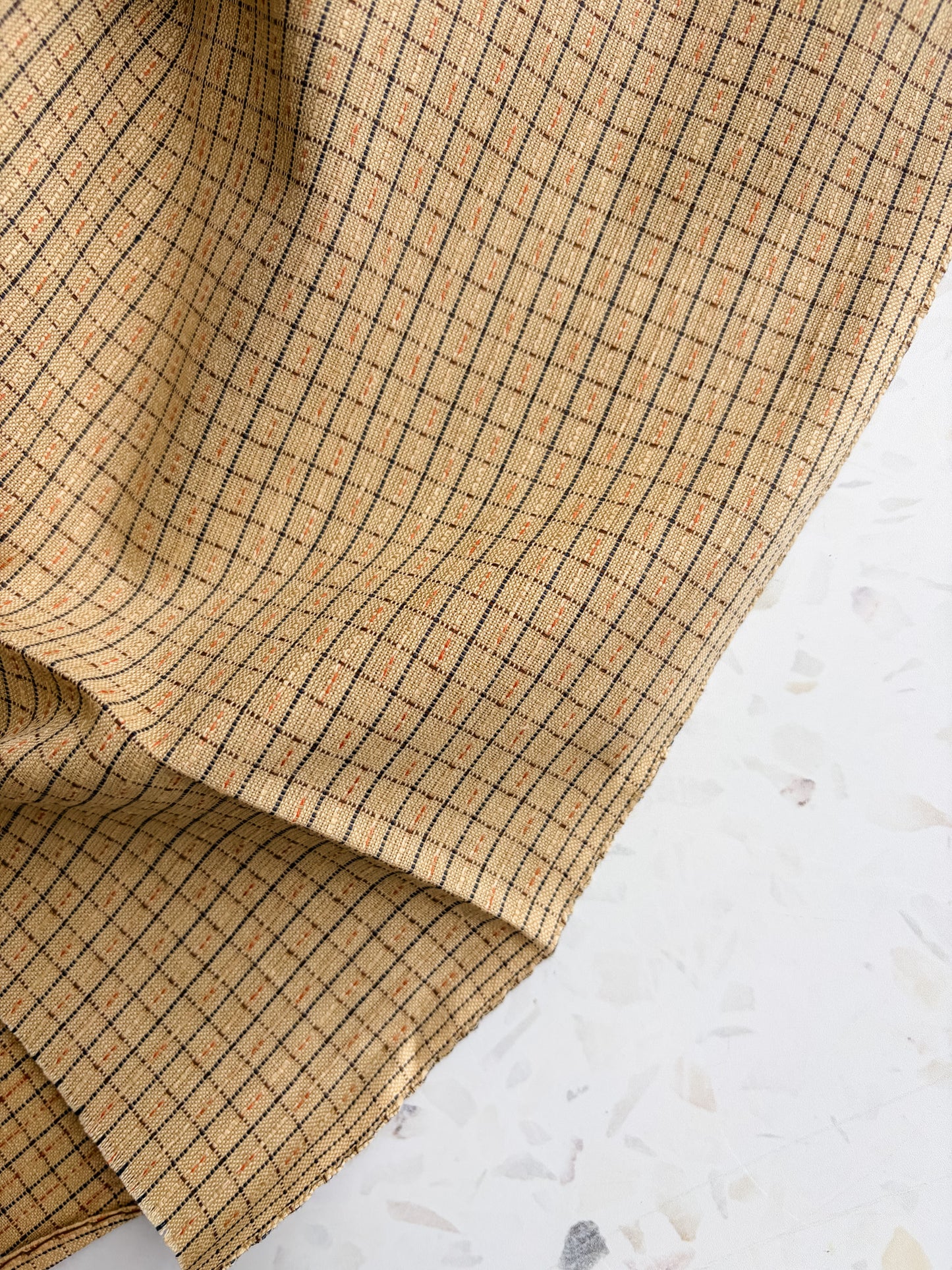 Gathering Cloth Merchant Stripe in Sunwashed