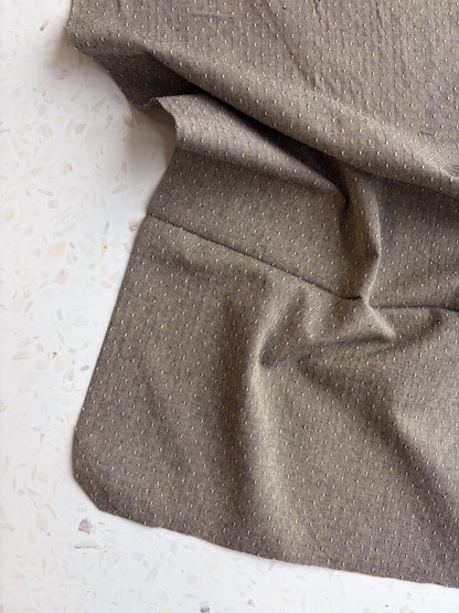 Gathering Cloth Sun Stitch in Mushroom