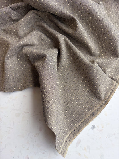 Gathering Cloth Sun Stitch in Mushroom