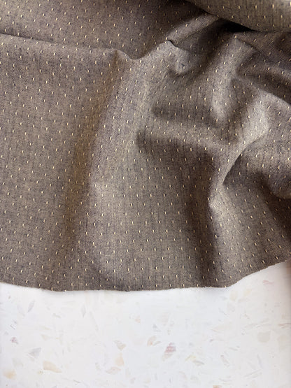 Gathering Cloth Sun Stitch in Mushroom