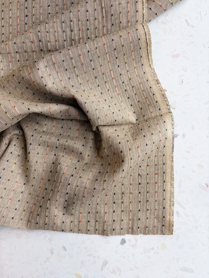 Gathering Cloth Heritage Stitch in Parchment