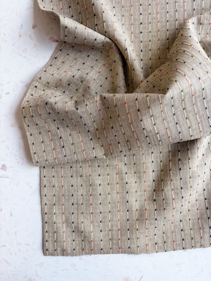 Gathering Cloth Heritage Stitch in Parchment
