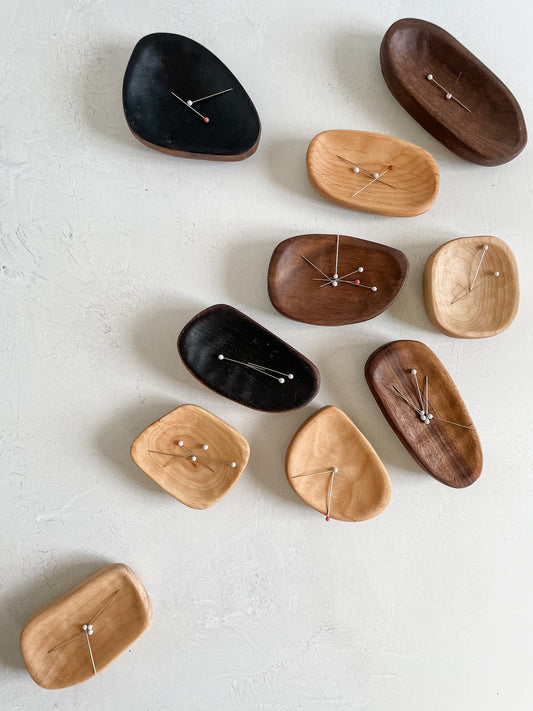 River Rock Wooden Pin Holders - Valley House Woodworking