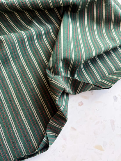 Gathering Cloth Merchant Stripe in Juniper