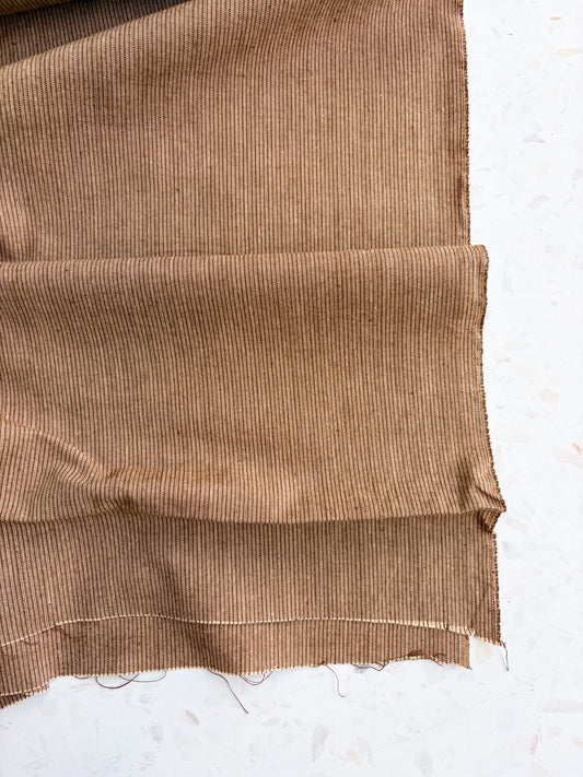 Gathering Cloth Merchant Stripe in Leather