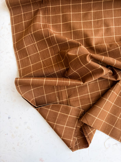 Gathering Cloth Windowpane in Bridle