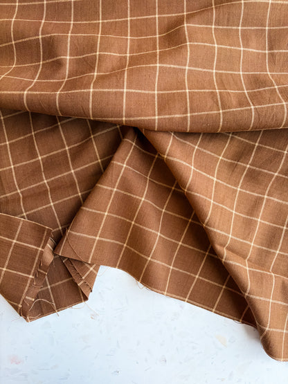 Gathering Cloth Windowpane in Bridle