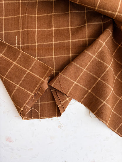 Gathering Cloth Windowpane in Bridle