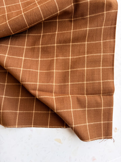 Gathering Cloth Windowpane in Bridle