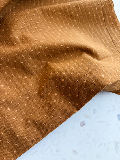 Gathering Cloth Heritage Stitch in Marigold