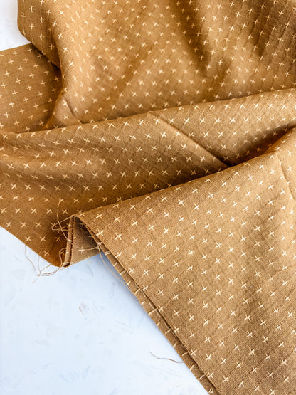 Gathering Cloth Heritage Stitch in Honey