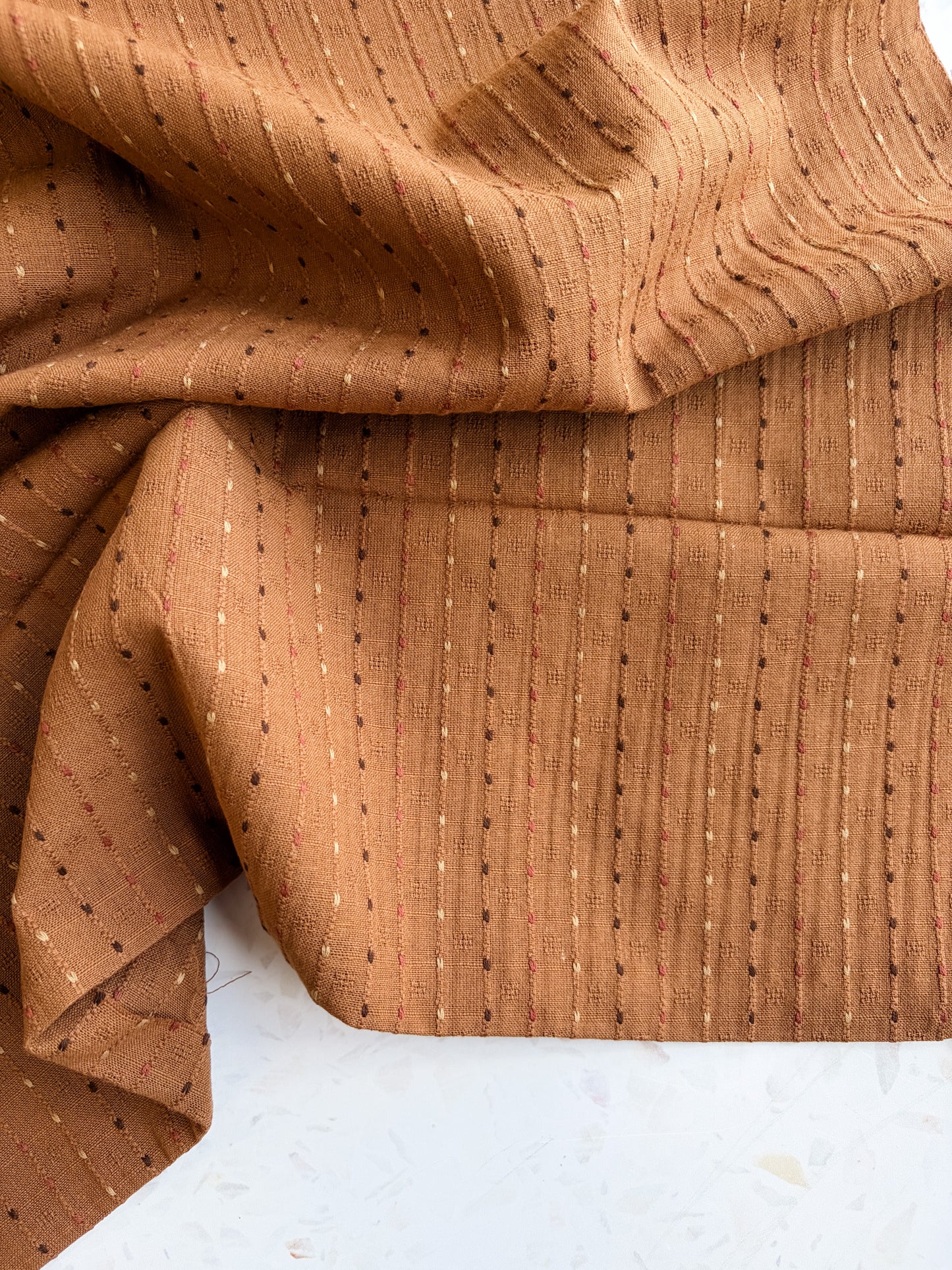 Gathering Cloth Heritage Stitch in Adobe
