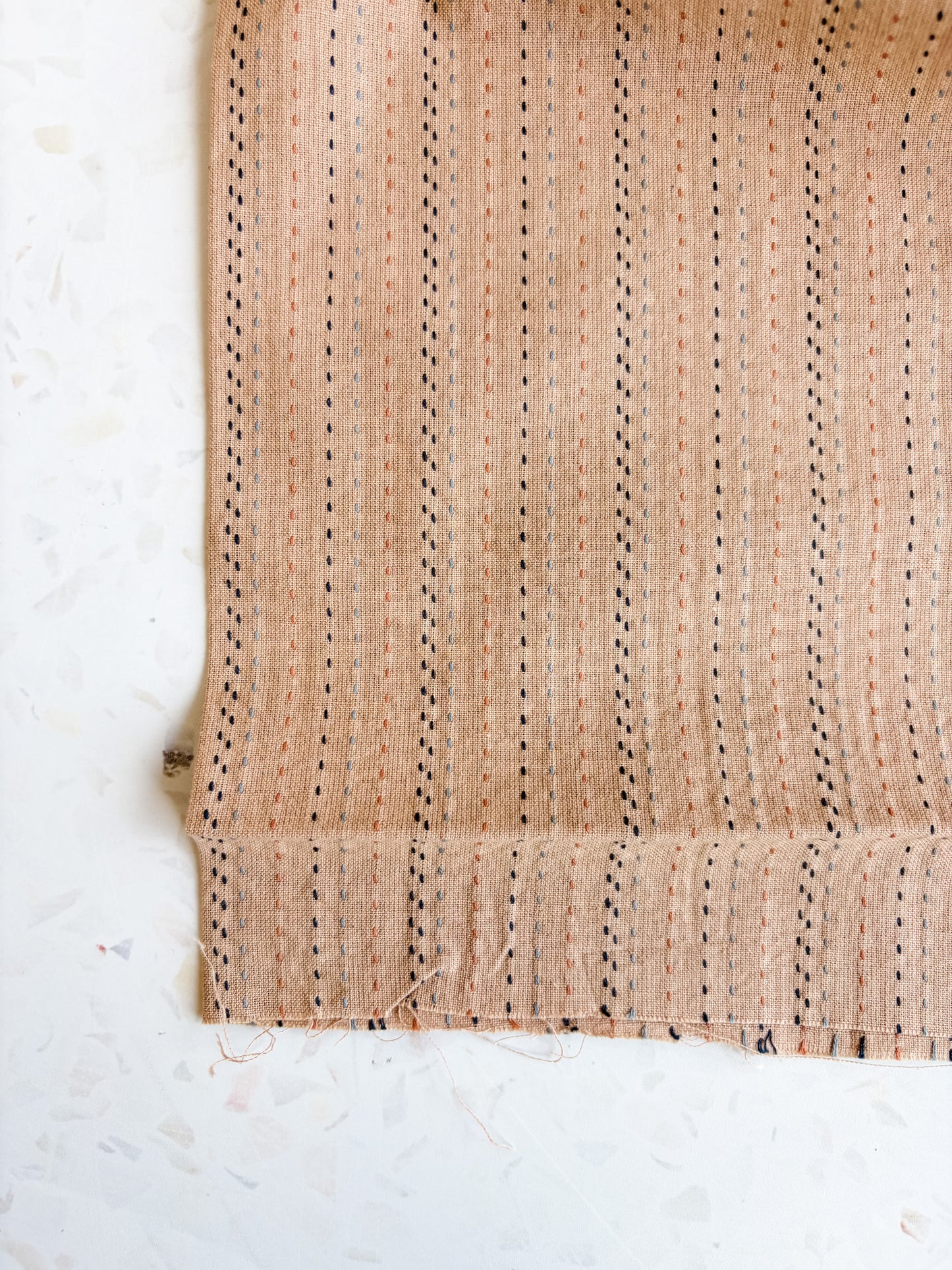 Nikko Embroidered Wovens – Stitches in Oatmeal