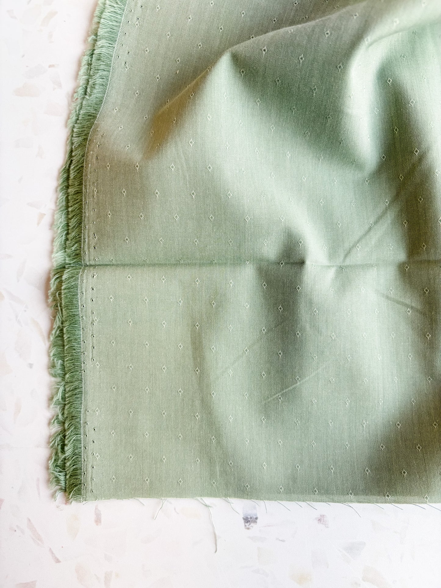 Wildflower Wovens by Suzy Quilts – Woven Dots in Clover