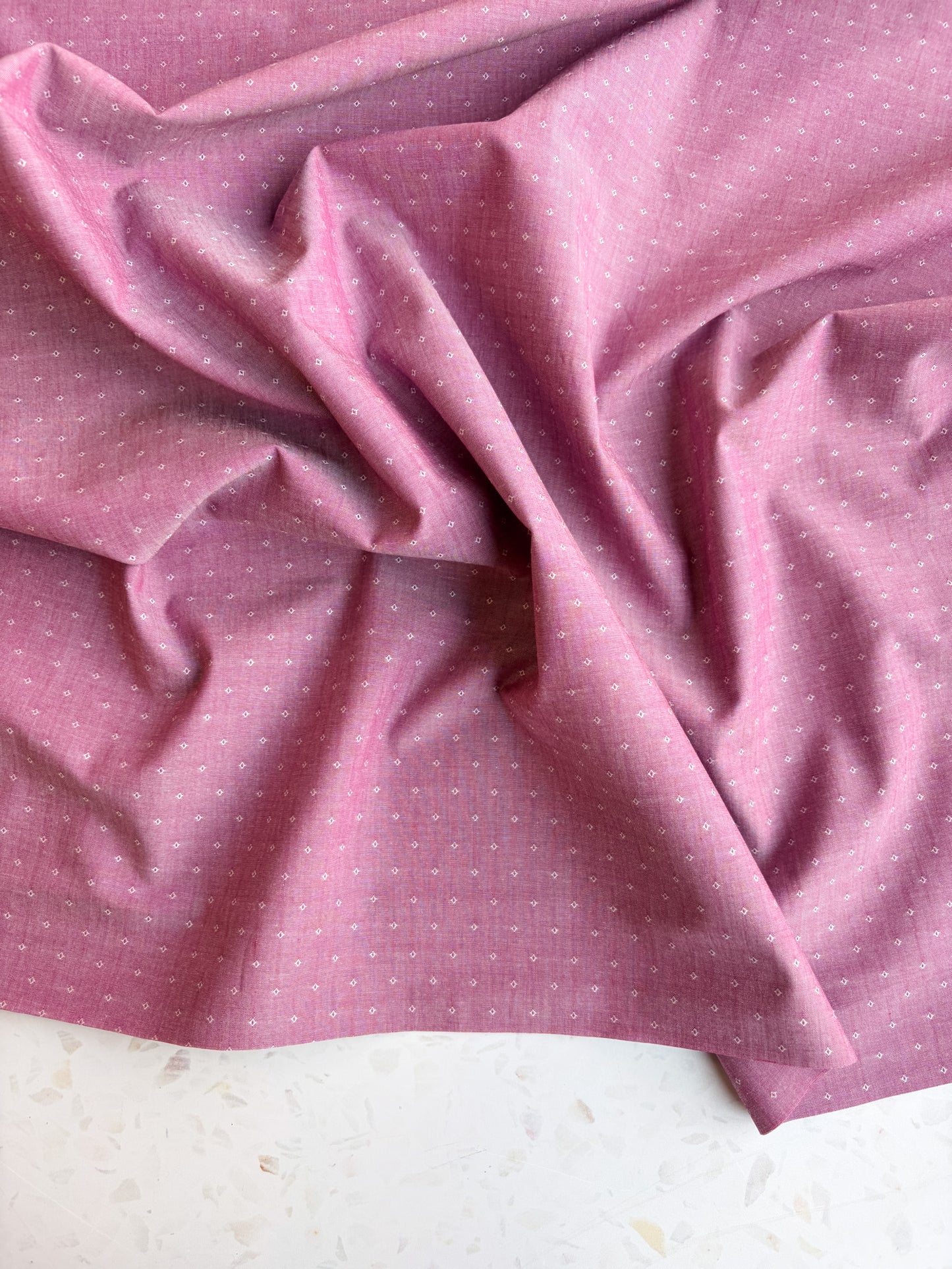 Wildflower Wovens by Suzy Quilts – Woven Dots in Sweet Pea