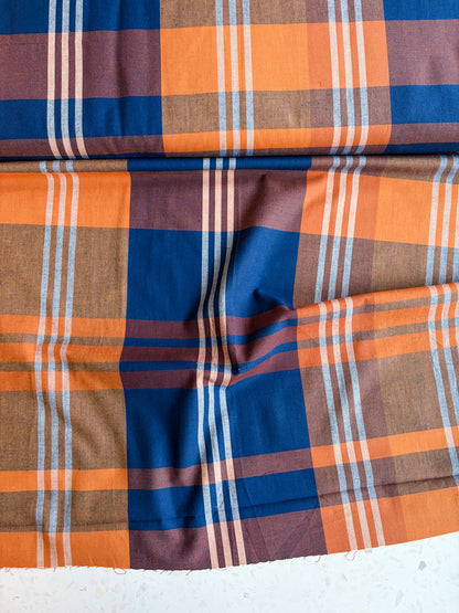 Fableism Lumiere Wide Width Plaids: House Dress in Starboard
