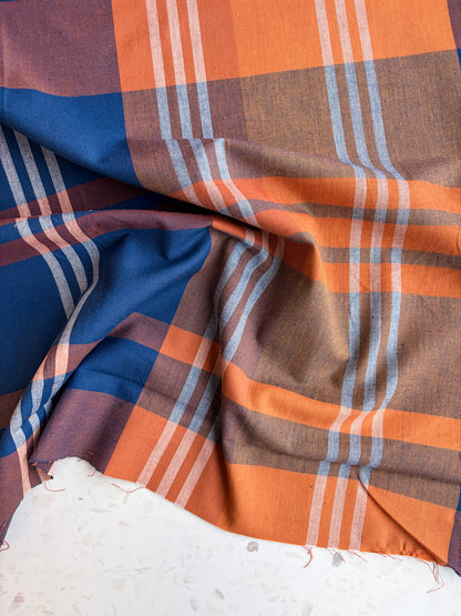 Fableism Lumiere Wide Width Plaids: House Dress in Starboard
