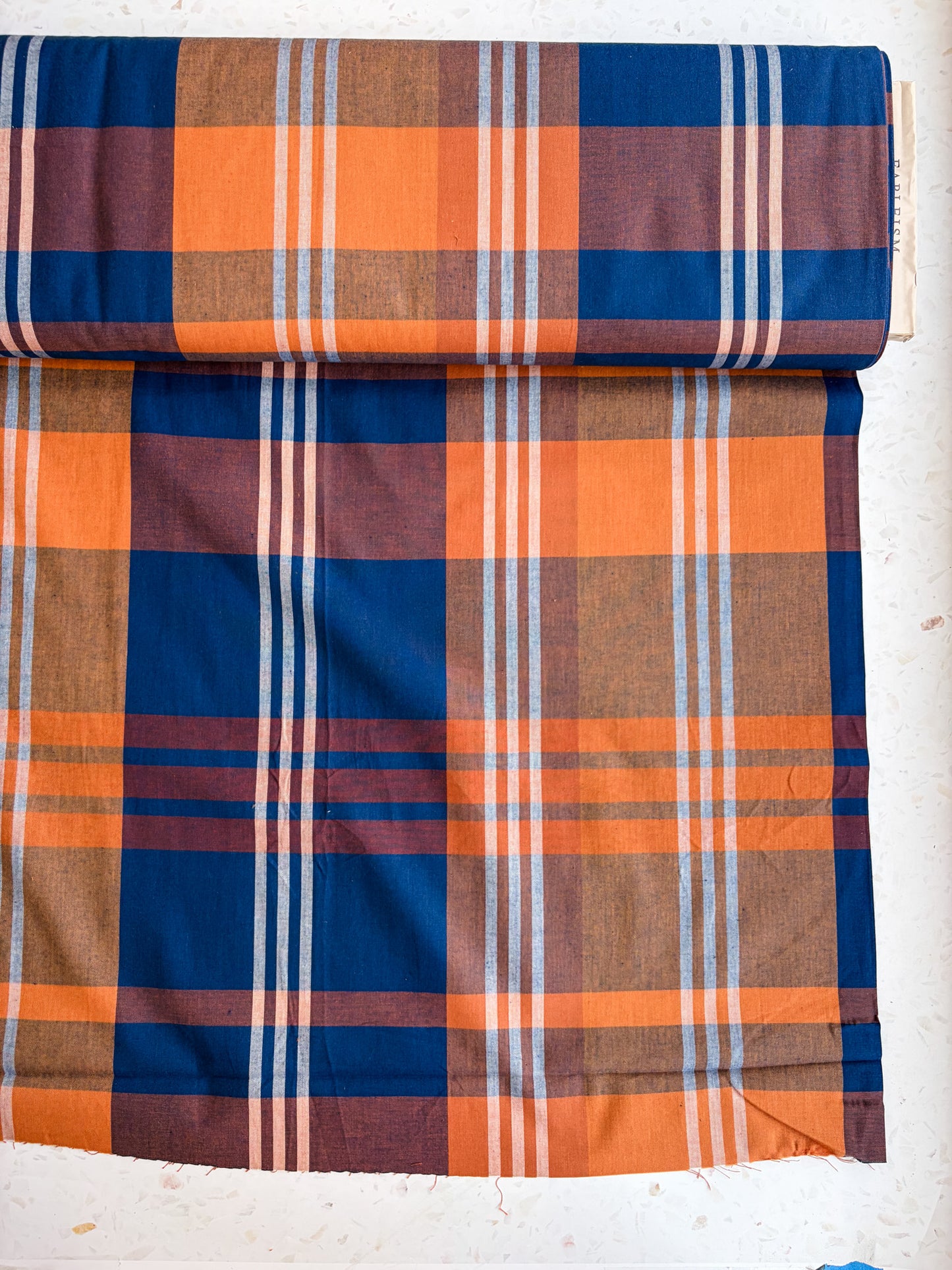 Fableism Lumiere Wide Width Plaids: House Dress in Starboard