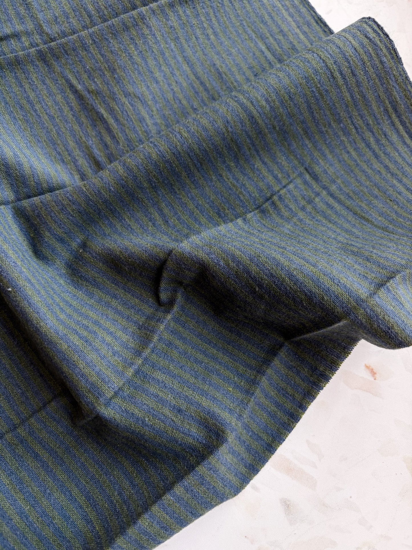 Brushed Cotton – Woodland Stripe