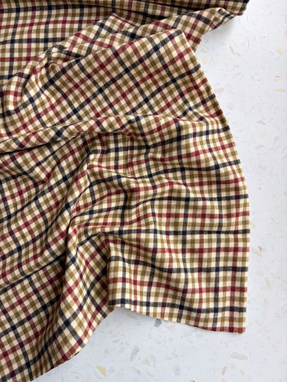 Brushed Cotton – Cabin Plaid