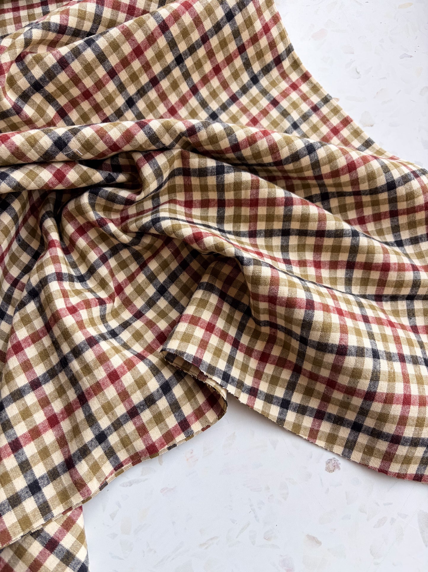Brushed Cotton – Cabin Plaid
