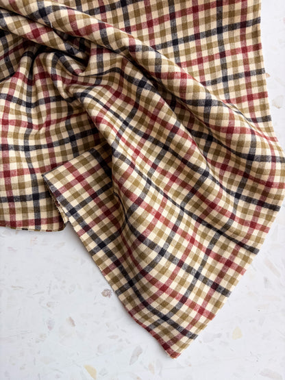 Brushed Cotton – Cabin Plaid