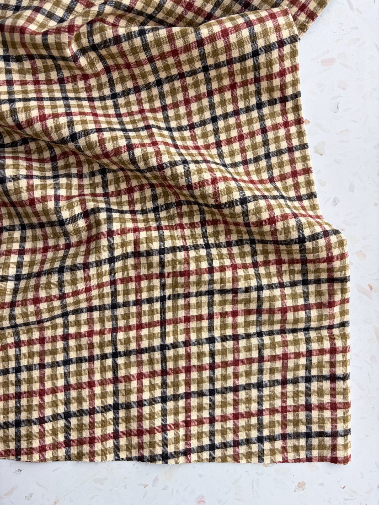 Brushed Cotton – Cabin Plaid