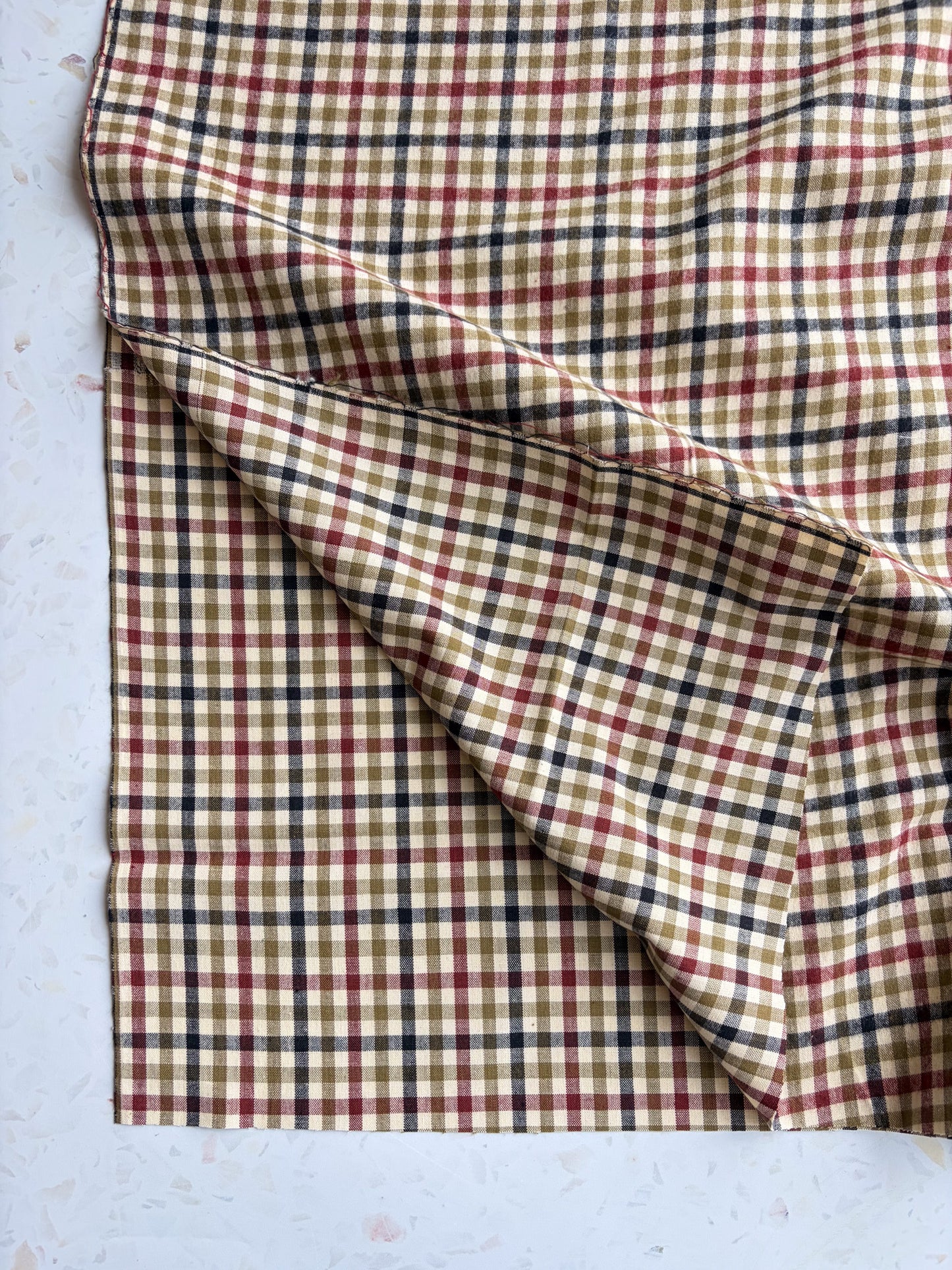 Brushed Cotton – Cabin Plaid