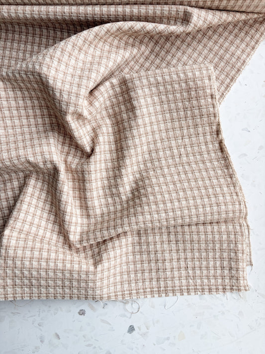 Gathering Cloth Heritage Stitch in Flax