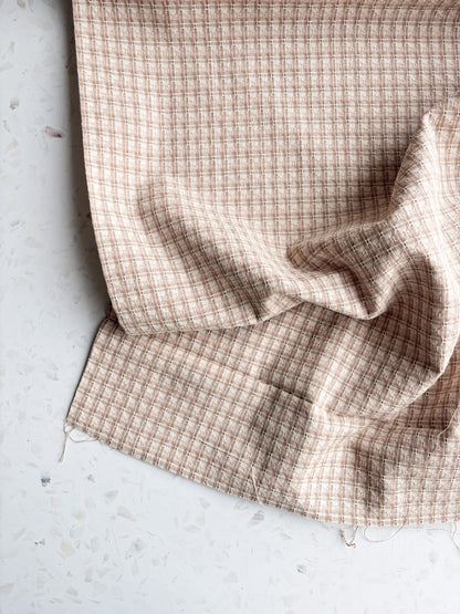 Gathering Cloth Heritage Stitch in Flax