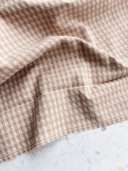 Gathering Cloth Heritage Stitch in Flax