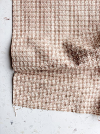 Gathering Cloth Heritage Stitch in Flax