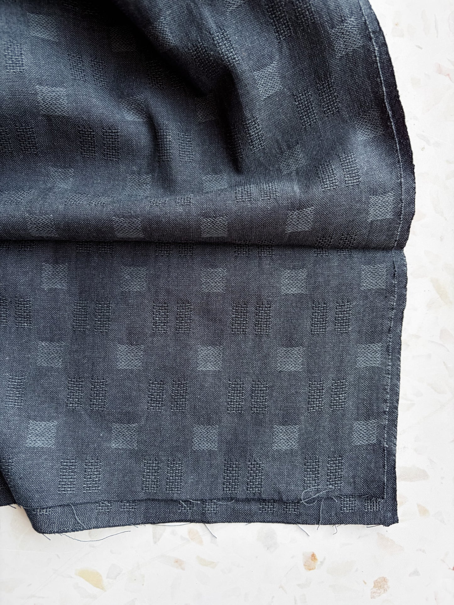 Gathering Cloth Heritage Stitch in Slate