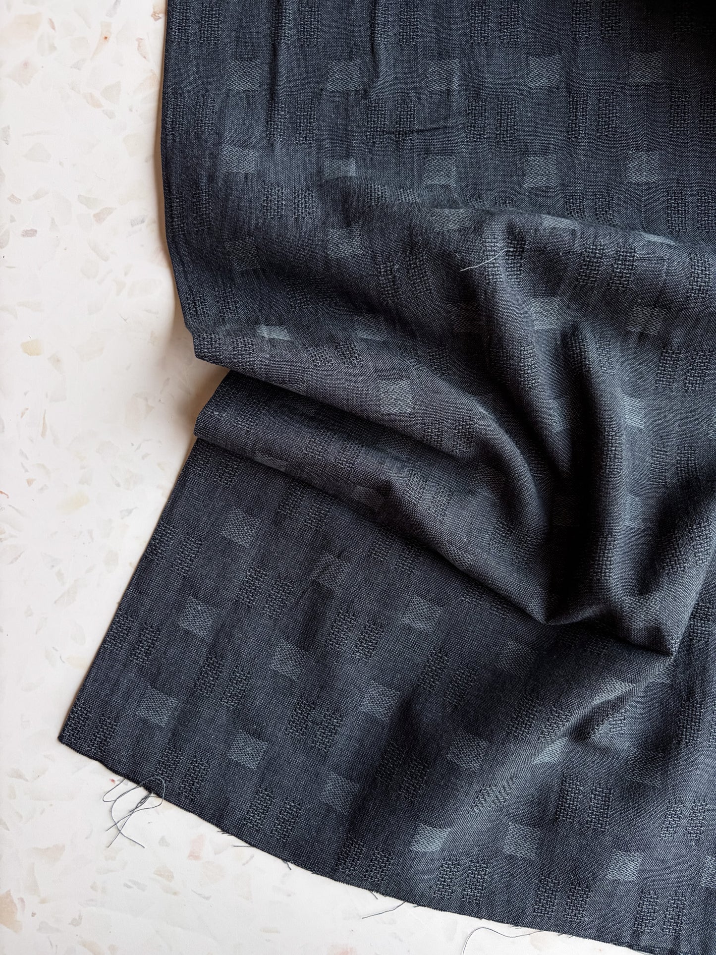 Gathering Cloth Heritage Stitch in Slate
