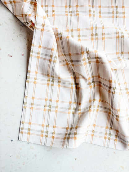 Gathering Cloth Heritage Stitch in Chamomile