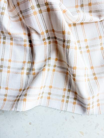 Gathering Cloth Heritage Stitch in Chamomile