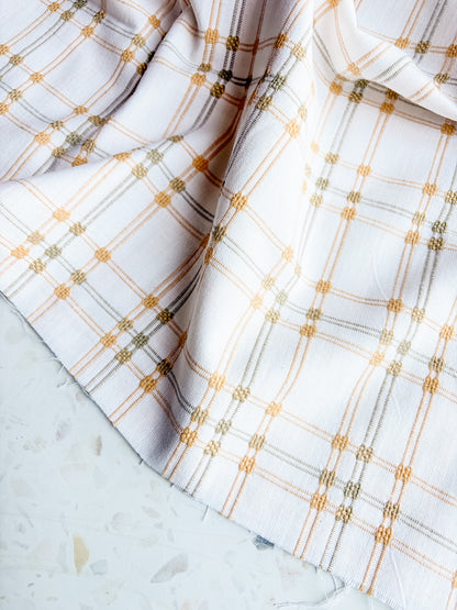 Gathering Cloth Heritage Stitch in Chamomile
