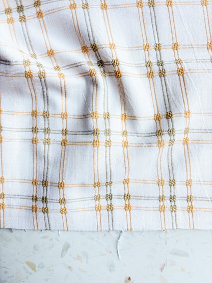 Gathering Cloth Heritage Stitch in Chamomile