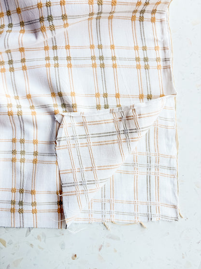 Gathering Cloth Heritage Stitch in Chamomile