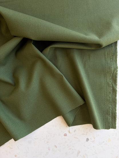 Birchwood Cotton/Linen Blend | Forest Green